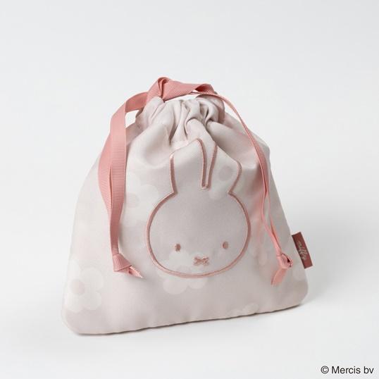 MIFFY FLOWER 巾着 ミッフィー グッズ 大人 プレゼント ポーチ