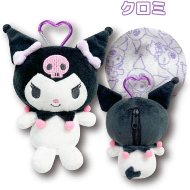 【人気】マイメロディ クロミ ヒヤケマスコットポーチ / カラビナ付き サンリオ サンリオ カラビナ付きマスコットポーチ キティちゃん ポーチ キティ