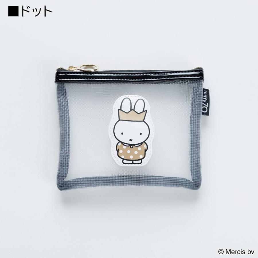 ミッフィー 70周年 MIFFY GOLDミニフラットポーチ 大人 プレゼント
