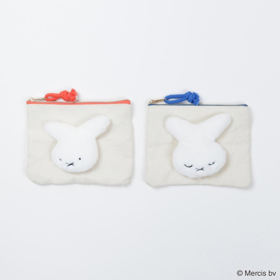 ミッフィー MIFFY 70th NIJNTJE マスコットミニフラットポーチ 大人