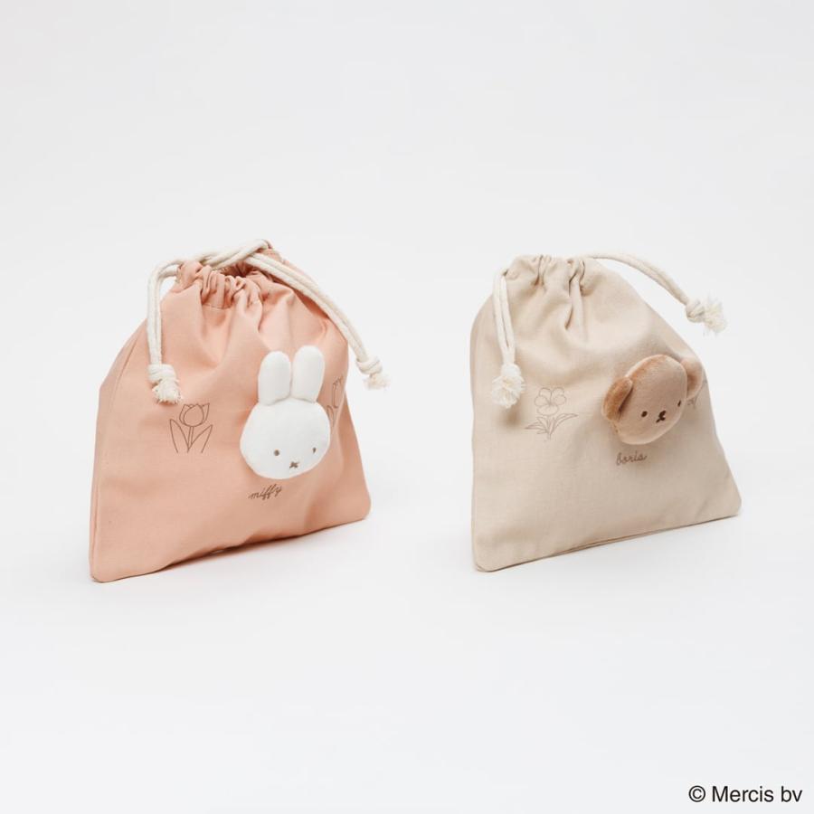 BRUNA FLOWER&MASCOT 巾着 ミッフィー グッズ 大人 ボリス BRUNA FLOWER&MASCOT 巾着 ミッフィー グッズ 大人 ボリス
