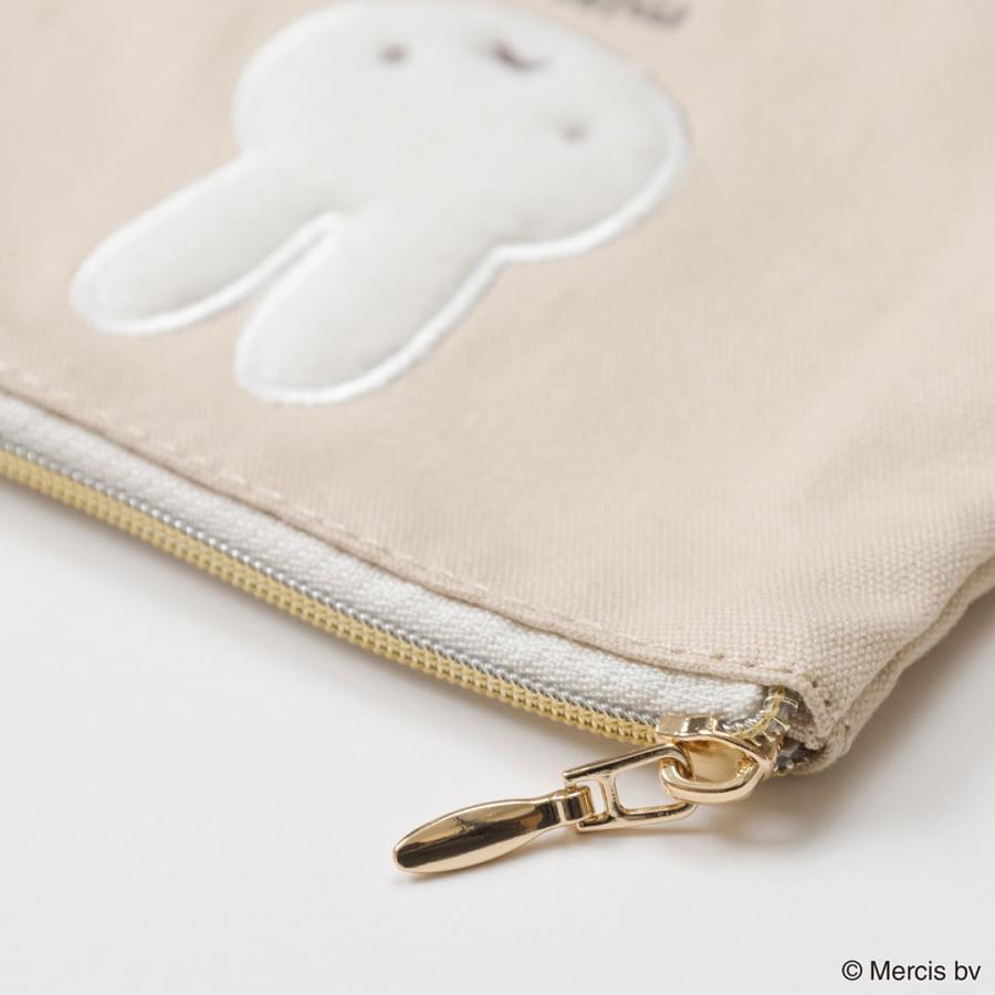 BRUNA FLUFFY APPLIQUEミニフラットポーチ ミッフィー ポーチ グッズ