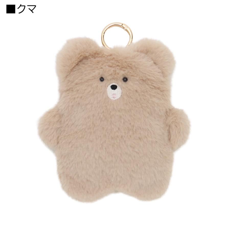 スフレベアキーリングポーチ キーホルダー ぬいぐるみ くま