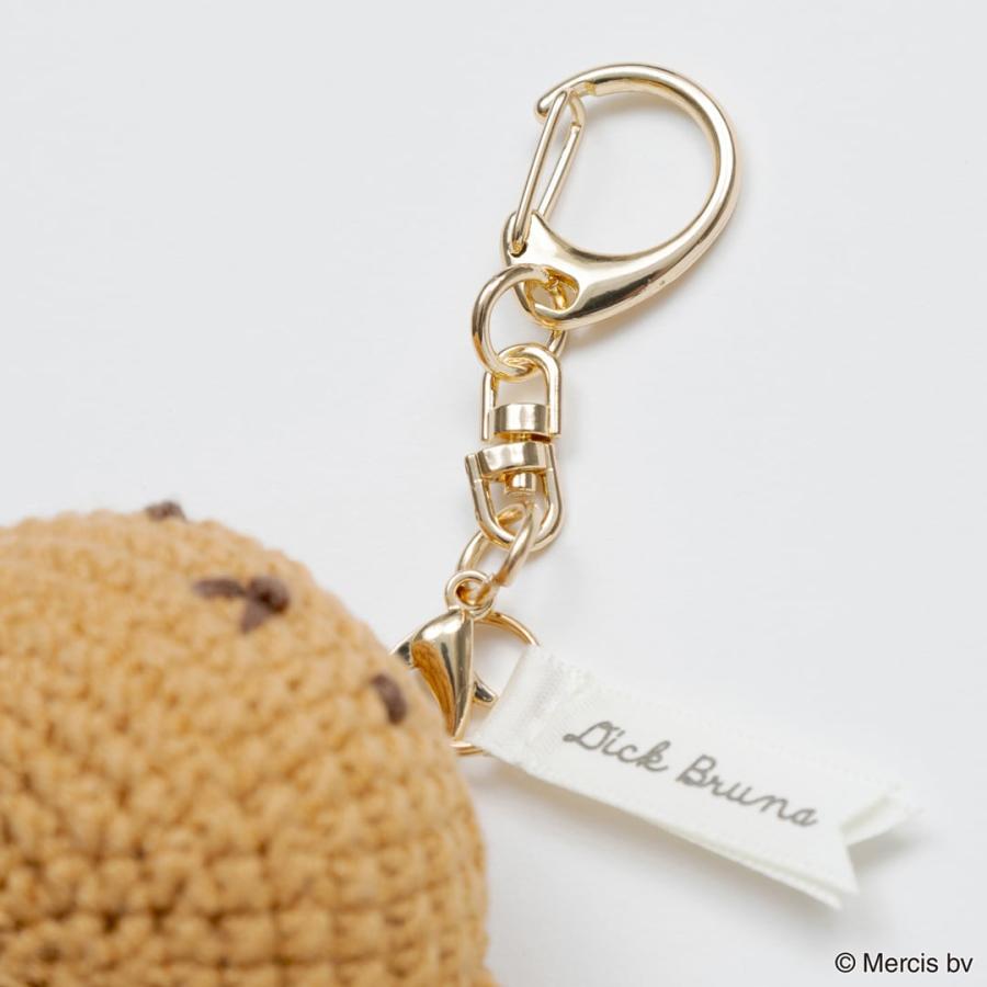 BRUNA KNIT フェイスチャーム ミッフィー キーホルダー ぬいぐるみ