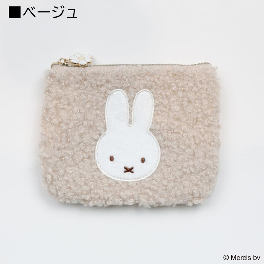 MIFFY BOA ミニフラットポーチ ミッフィー ポーチ グッズ 大人
