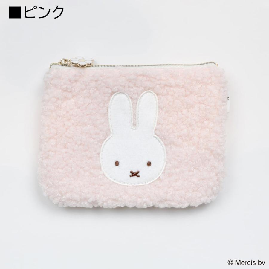 MIFFY BOA ミニフラットポーチ ミッフィー ポーチ グッズ 大人