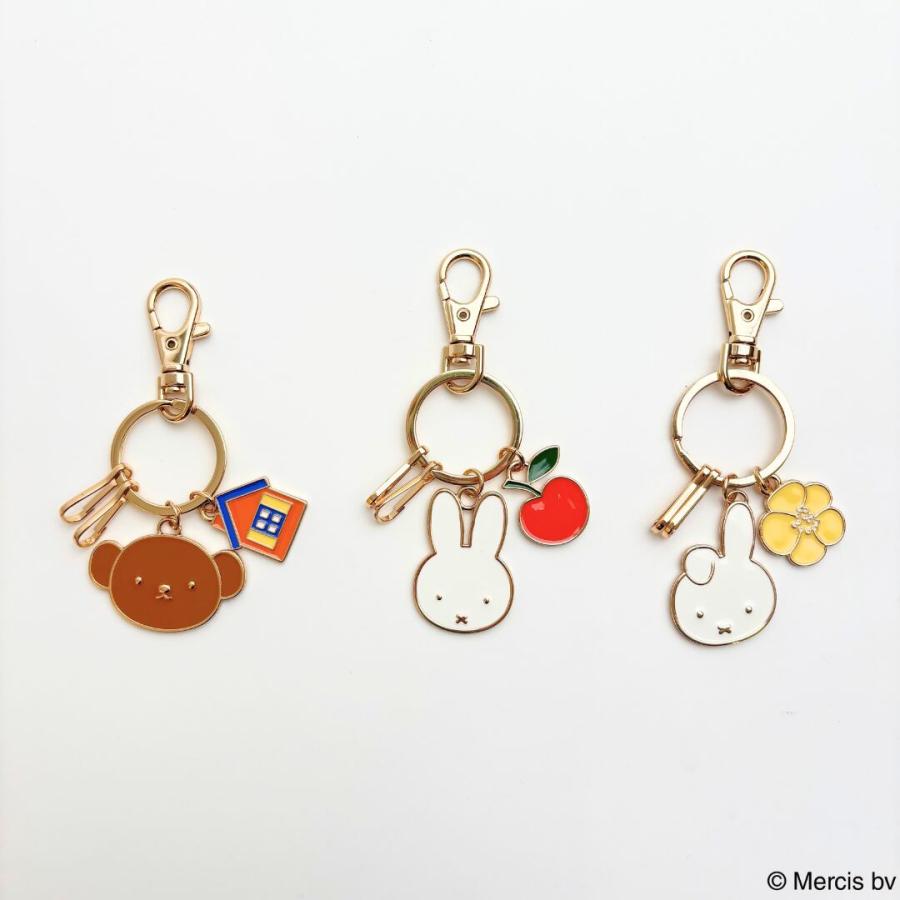 カスタードプリン　No.19 チャームA BRUNA FACE＆MOTIF合金チャーム ミッフィー グッズ 大人プレゼント
