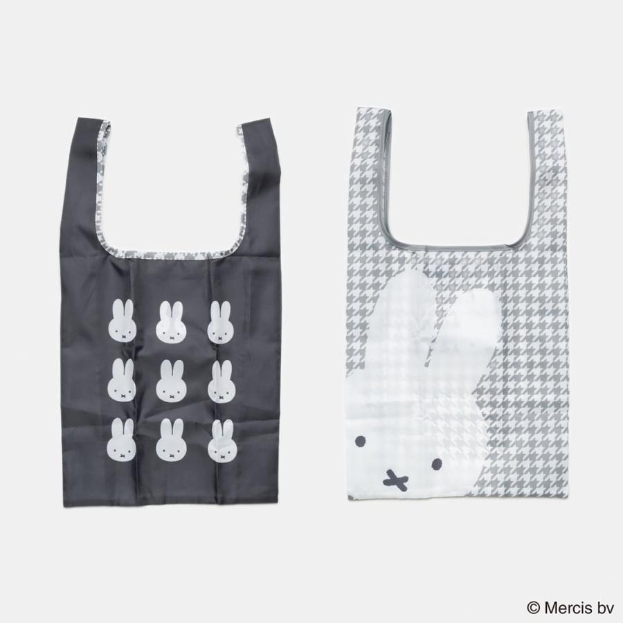 MIFFY Chidori＆Monotone ショッピングバッグS ミッフィー エコバッグ