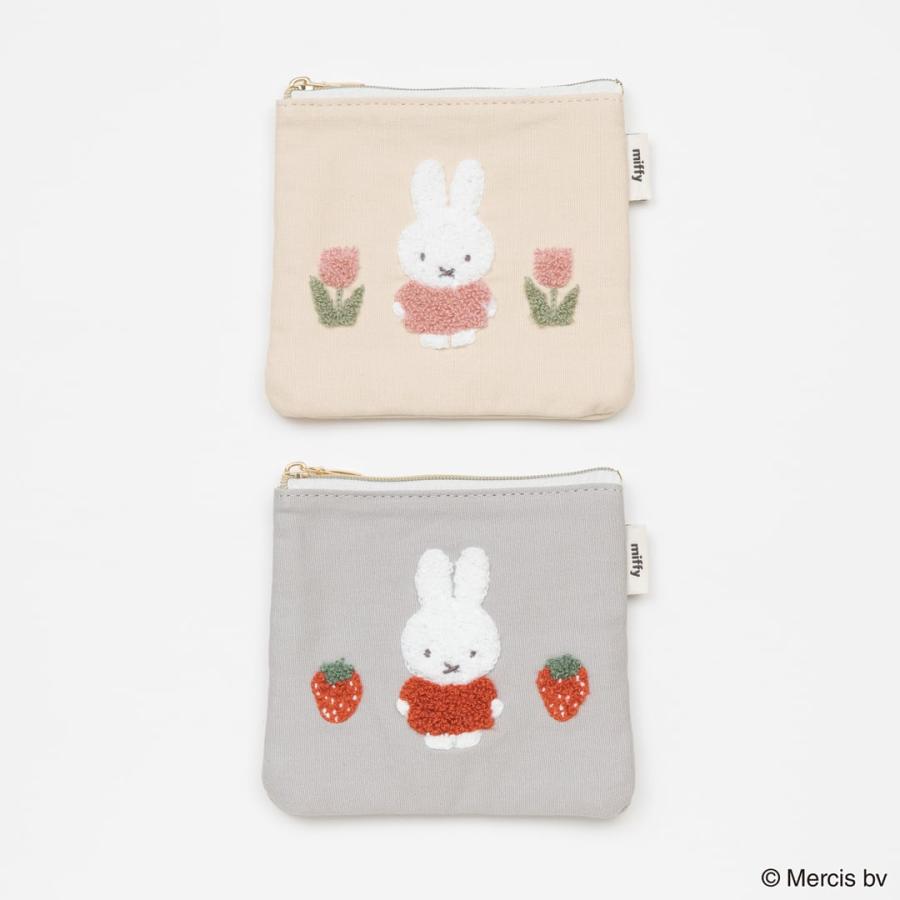 MIFFY RED＆PINK ティッシュポーチ ミッフィー ポーチ ミッフィー ティッシュ ポーチ ミッフィー グッズ 大人 ミッフィー ミニポーチ ティッシュポーチ