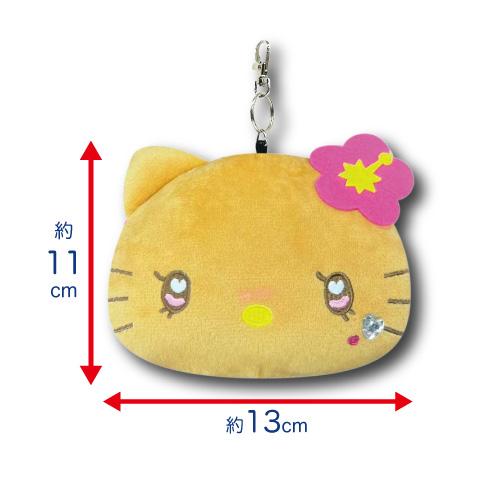 サンリオ フェイスリールパスケース ギャル3 パスケース ぬいぐるみ