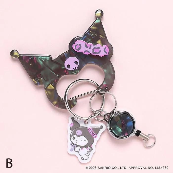 フラワーリング Sanrio characters カラビナ サンリオ キーホルダー