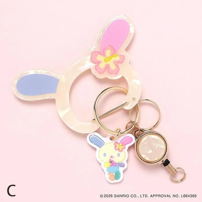 フラワーリング Sanrio characters カラビナ サンリオ キーホルダー