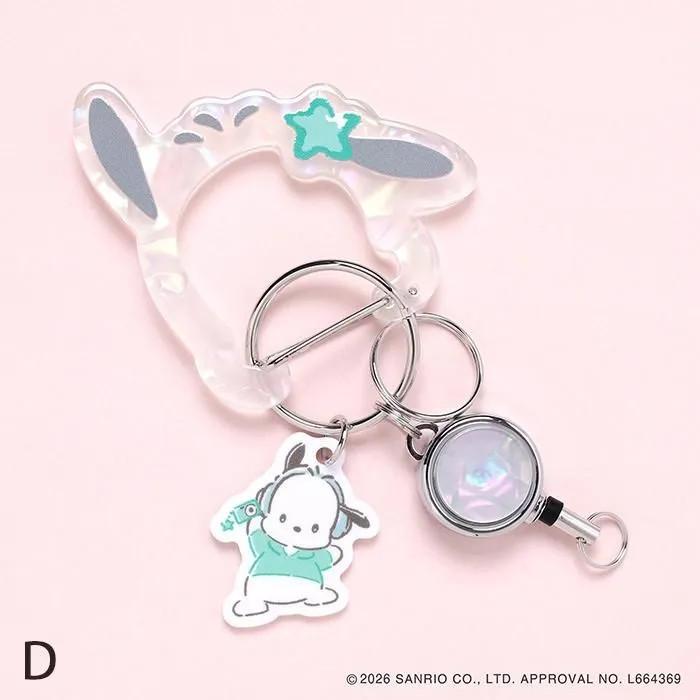 フラワーリング Sanrio characters カラビナ サンリオ キーホルダー
