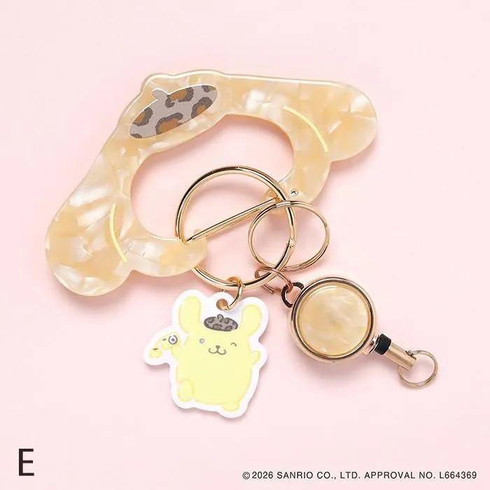 フラワーリング Sanrio characters カラビナ サンリオ キーホルダー