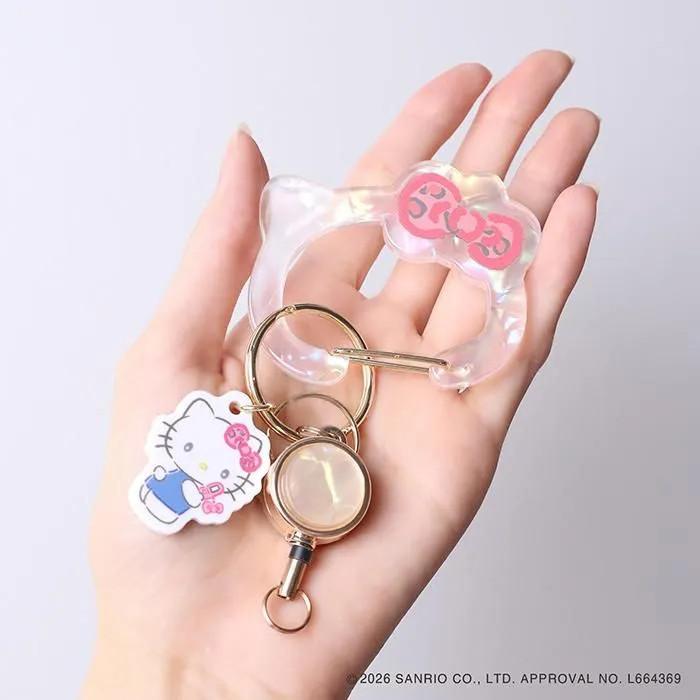 フラワーリング Sanrio characters カラビナ サンリオ キーホルダー