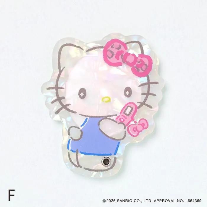 フラワーリング Sanrio characters スライドミラー サンリオ ミラー