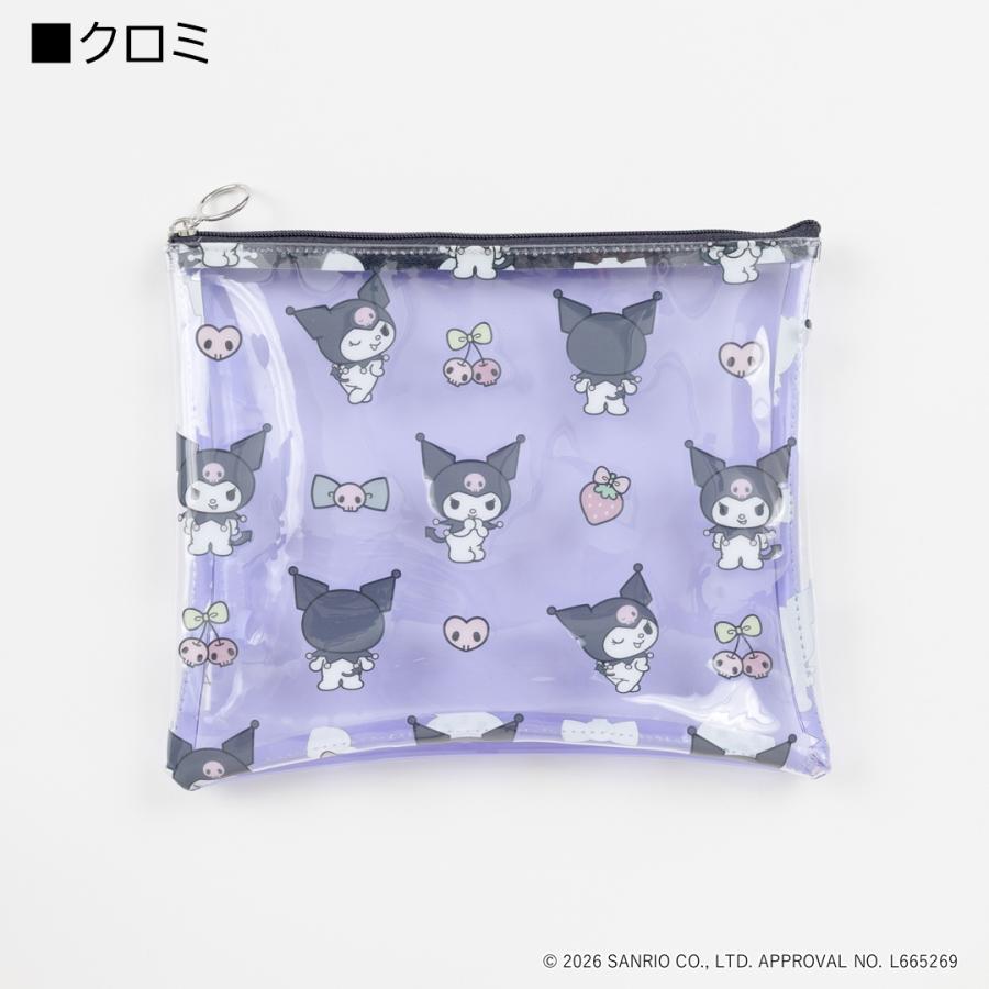 SANRIO CHARACTERS BASIC PVCポーチ サンリオ ビニール ポーチ キティ