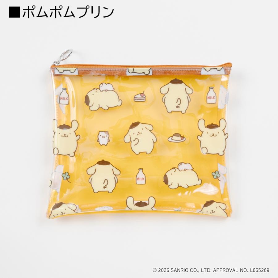 SANRIO CHARACTERS BASIC PVCポーチ サンリオ ビニール ポーチ キティ