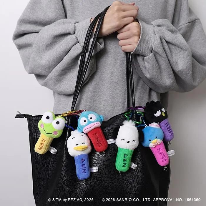 フラワーリング PEZ×HAPIDANBUI/チャーム付きリール PEZ はぴだんぶい