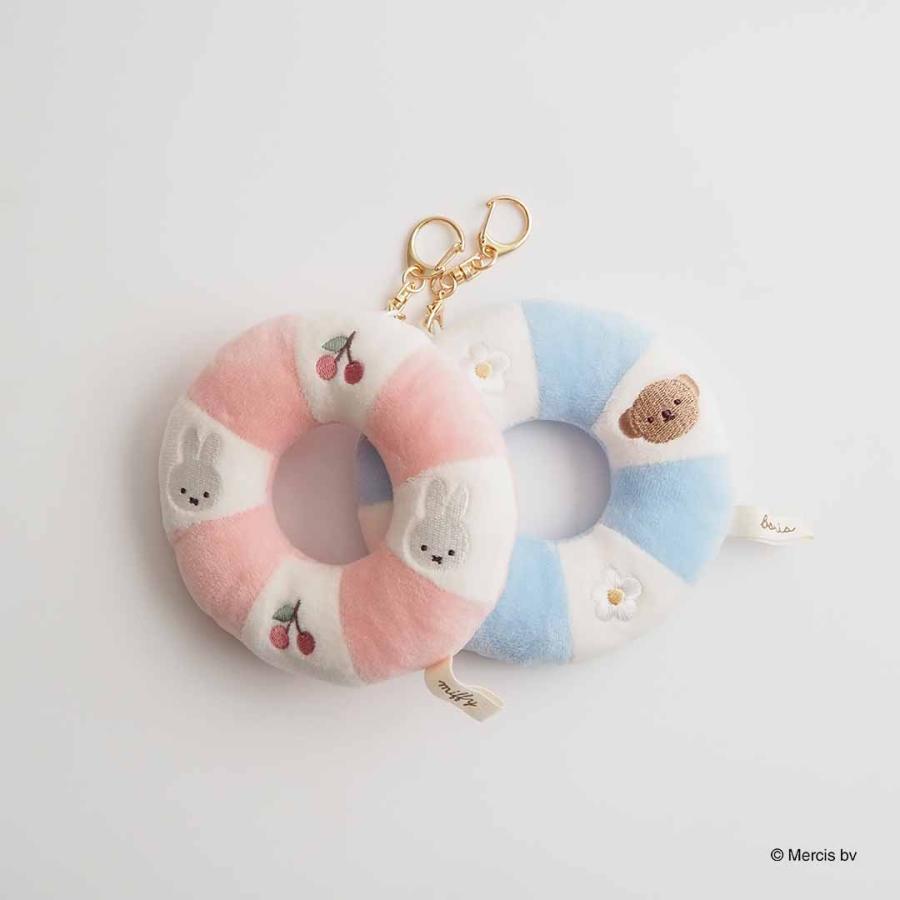 ディック・ブルーナ　ぬいぐるみ　水着　浮き輪　ミッフィー　激レア　レトロ BRUNA SUMMER MOTIF MINI 浮き輪型チャーム ミッフィー グッズ 大人