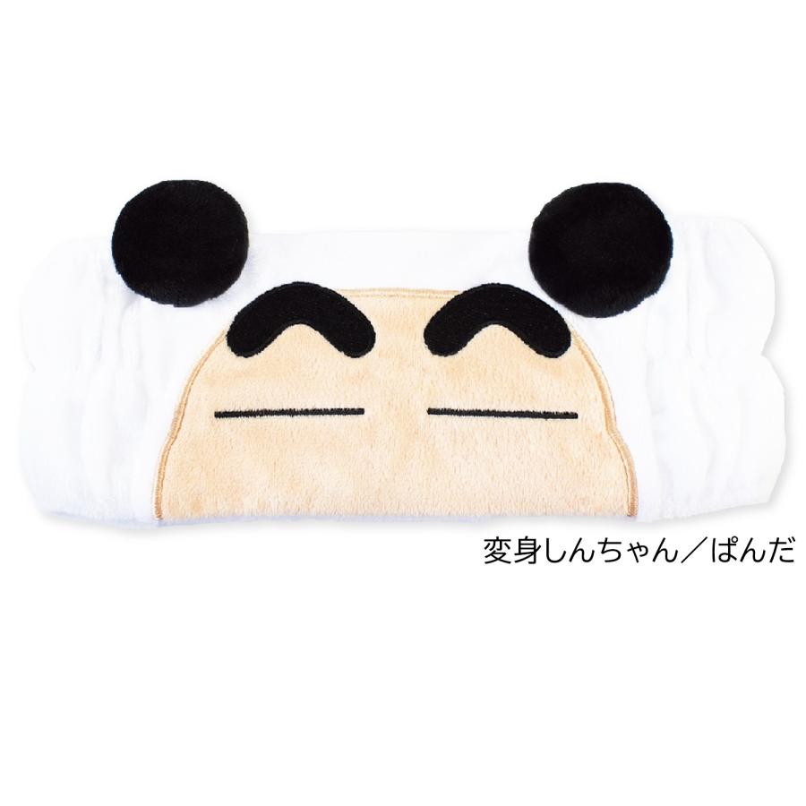 クレヨンしんちゃん ヘアバンド グッズ シロ ぶりぶりざえもん 洗顔用 