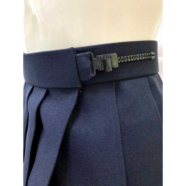 【国産・制服メーカー製】学生服向け・マイクロミニ紺プリーツスカート◆W60〜100cm/丈25cm |  | 02