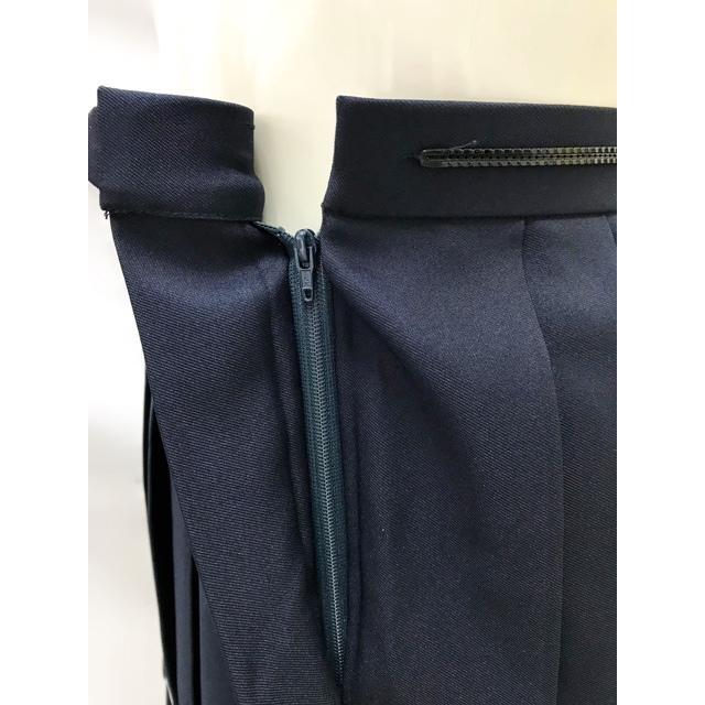 【国産・制服メーカー製】学生服向け・マイクロミニ紺プリーツスカート◆W60〜100cm/丈25cm |  | 03