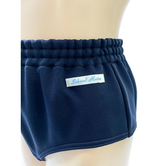 Schoolmate ハーフバックハイレグブルマ(無地)◇紺/M・LL・3L