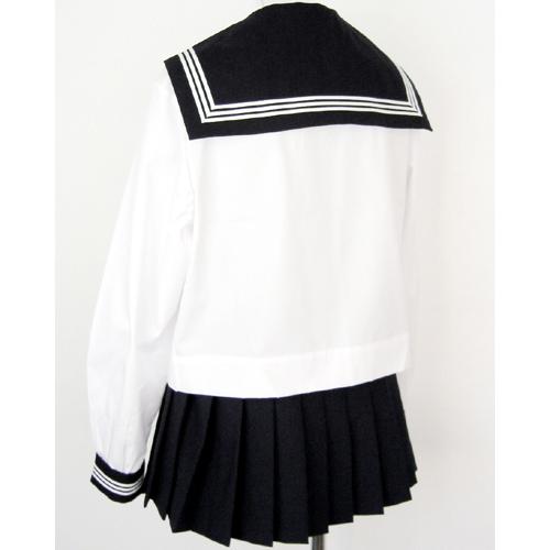 スクールパール 学校販売用 春夏長袖セーラー服(中間服)◇カブリ スクールパール 学校販売用 春夏長袖セーラー服(中間服)◇カブリ