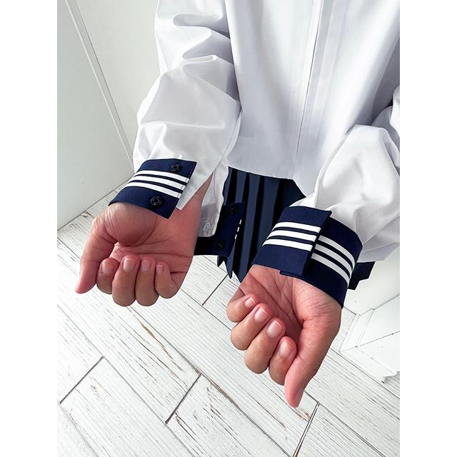 スクールパール 学校販売用 春夏長袖セーラー服(中間服)◇カブリ スクールパール 学校販売用 春夏長袖セーラー服(中間服)◇カブリ