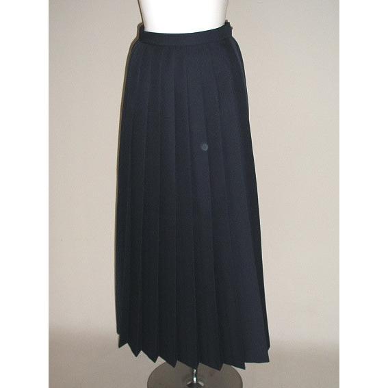 冬紺プリーツスカート スカート丈90cm スクール 学校制服 学生服 冬紺プリーツスカート スカート丈90cm スクール 学校制服 学生服