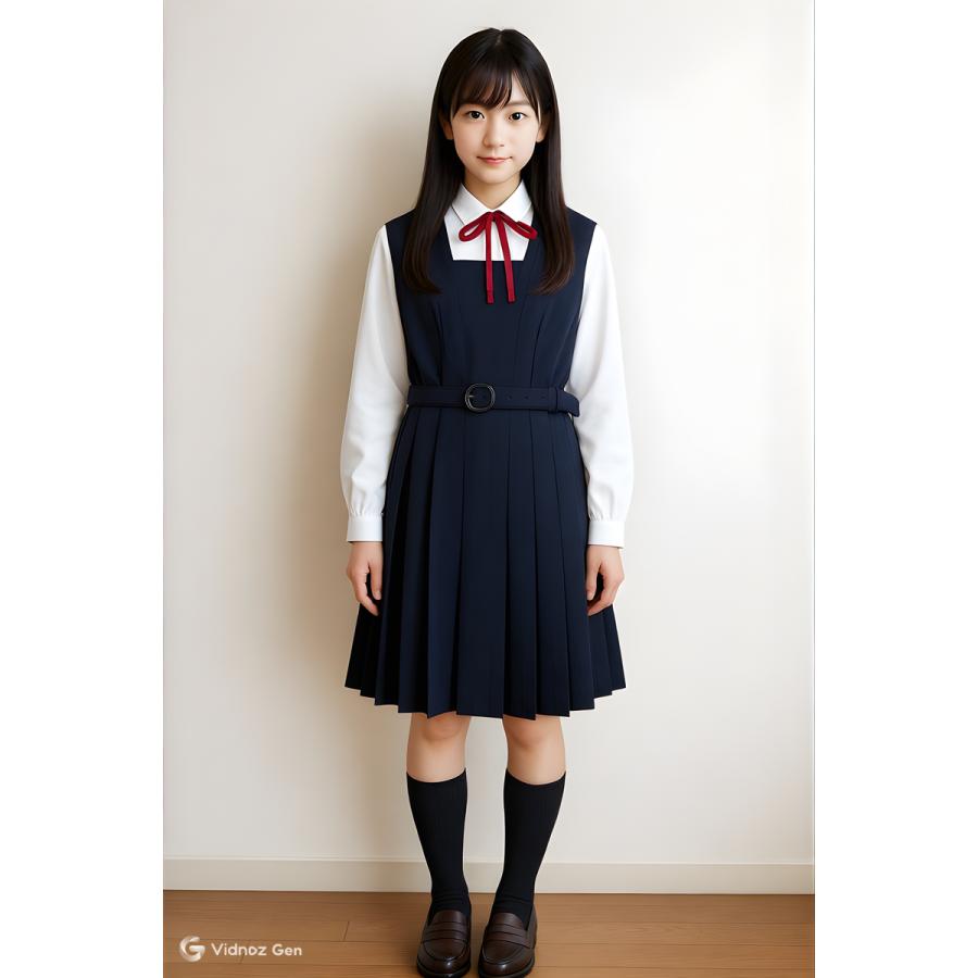 スクールパール　学校販売用　秋冬ジャンパースカート　Ａ体 　Ｂ体 　《日本製》 | 