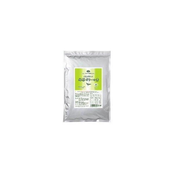 ヘルシーフード株式会社 イオンサポート 緑茶ゼリーの素 徳用 1kg 6袋 （7〜10日要・キャンセル不可）