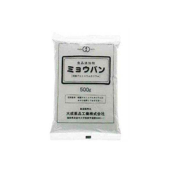 大成薬品工業株式会社 ミョウバン食添 500g 【北海道・沖縄は別途送料必要】｜digital-wing