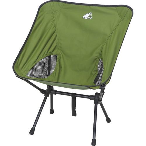 アウトドアチェア　緑 コンパクトアウトドアチェア グリーン(ムーミン) - メガスポーツ