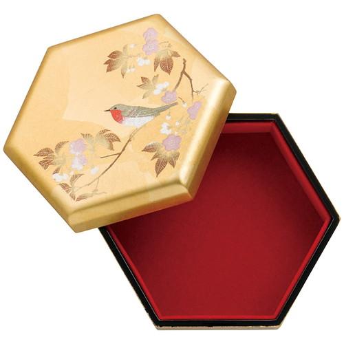 箔一 花見鳥 小箱 A102-04010(B6) 送料無料・包装無料・のし無料