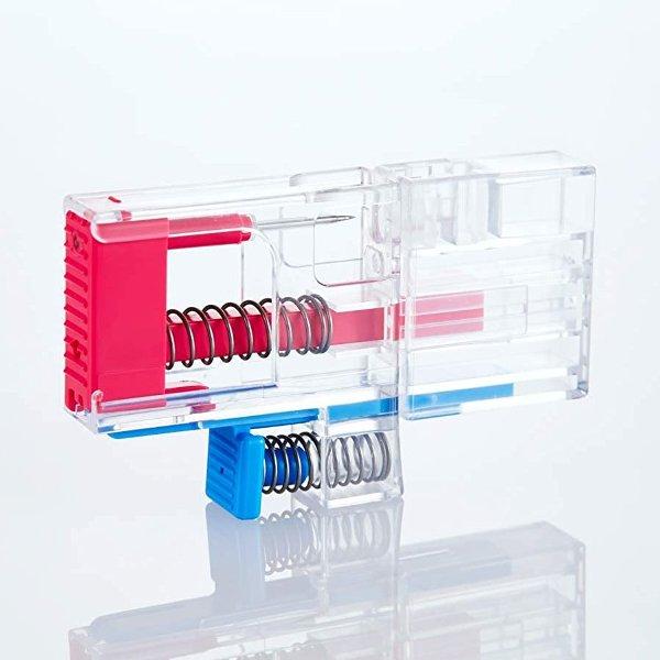 2個セット両耳用】ピアチェーレ ブラックダイヤ 金属アレルギーフリー