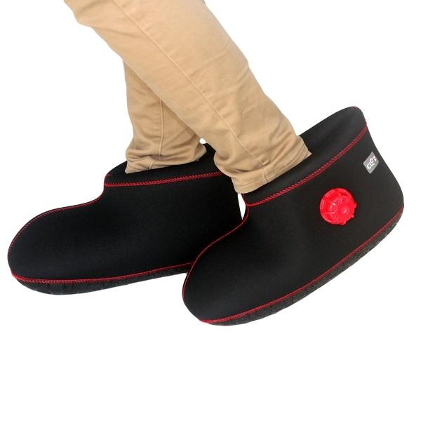 クロッツ やわらか湯たんぽ 足用ショートタイプ ブラック Sサイズ CLO