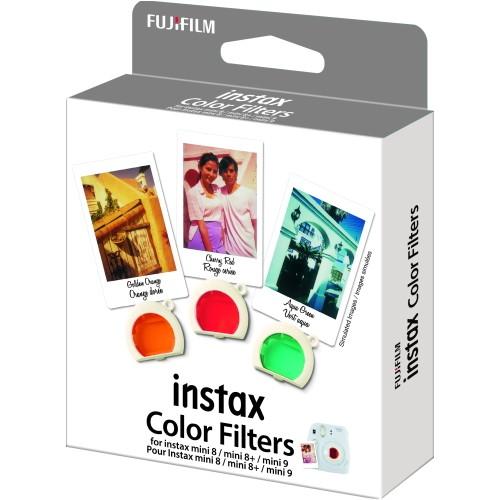 富士フィルム instax mini8+ チェキ8用3色入カラーフィルター