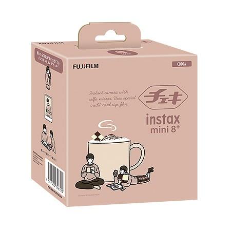富士フィルム チェキ8プラス ココアinstax mini8+ 純正ショルダー
