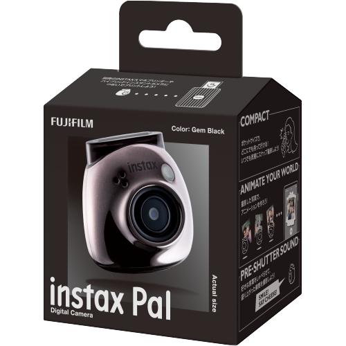 instaxpal 富士フィルム FUJIFILM ジェムブラック ケース付き
