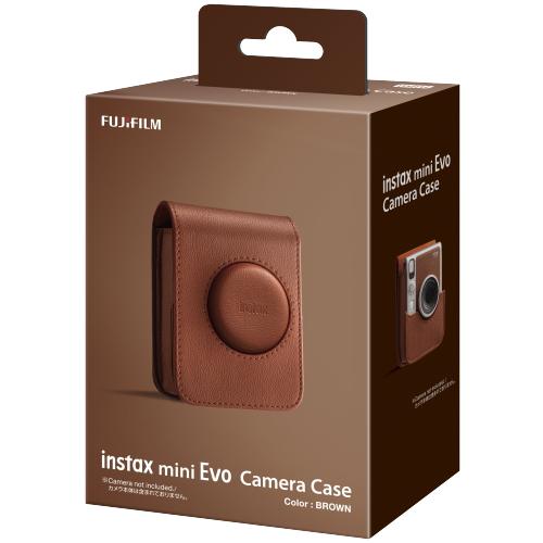 富士フィルム チェキEvo用カメラケース instax mini Evo用 BR : トキワ