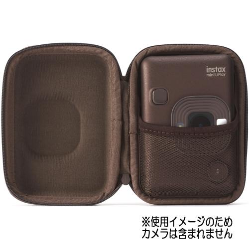 富士フィルム リプレイC用カメラケースブロンズ INS MINI LIPLAY C