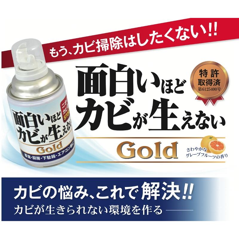 ピュアソン 面白いほどカビが生えないGold 200ml エアゾール式防カビ剤