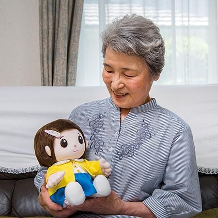 電池プレゼント】おしゃべり人形で脳トレ ものしりパートナー いっしょ