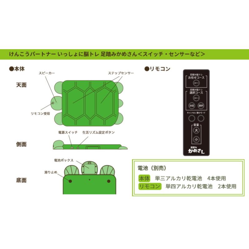 超安い品質 いっしょに脳トレ足踏みかめさん Fucoa Cl