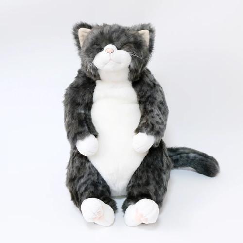Cuddly カドリー ソメゴロー 灰トラ(約45cm 約650g) ソメゴローとゆかいな仲間たち 猫ぬいぐるみ 【日本製】_1