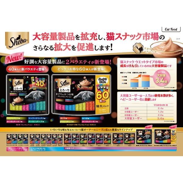 シーバ とろ〜り メルティ 海の幸グルメセレクション 12g×40本