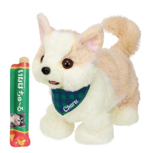 ちゅ〜るあげるね！チワマルちゃん 動くぬいぐるみ 犬のおもちゃ