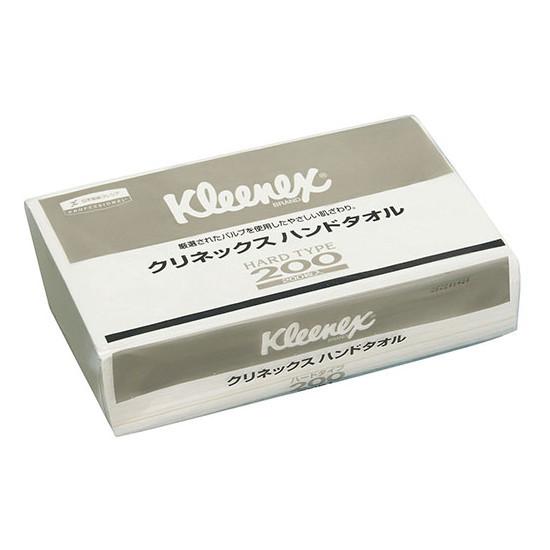 クレシア　クリネックス ハンドタオル ハードタイプ200 210×225mm 200枚×30束　36222　4901750362003